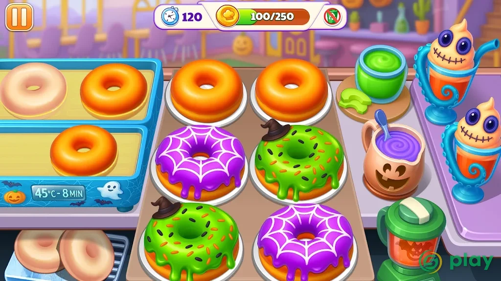 Halloween Cooking: Chef Madness Fever Games Craze — скриншот 4