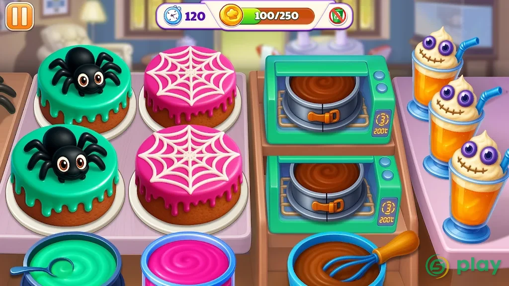 Halloween Cooking: Chef Madness Fever Games Craze — скриншот 6