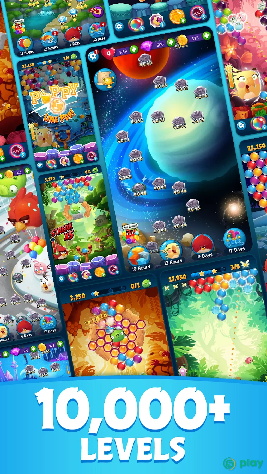 Angry Birds POP Bubble Shooter — скриншот 7