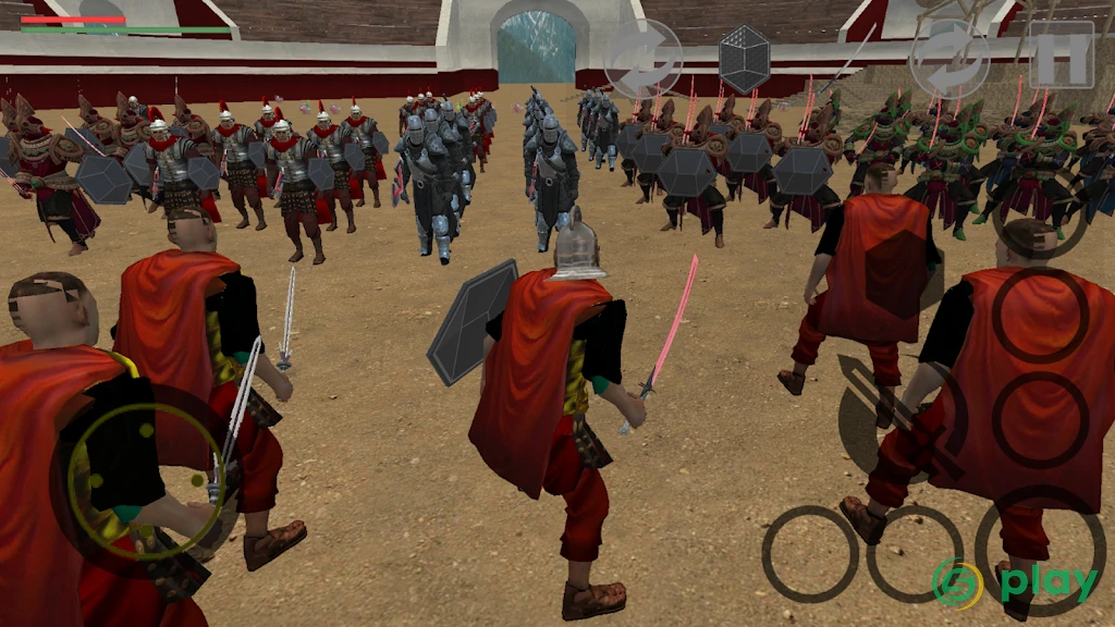 Spartacus Gladiator: Roman Arena Hero Clash — скриншот 1