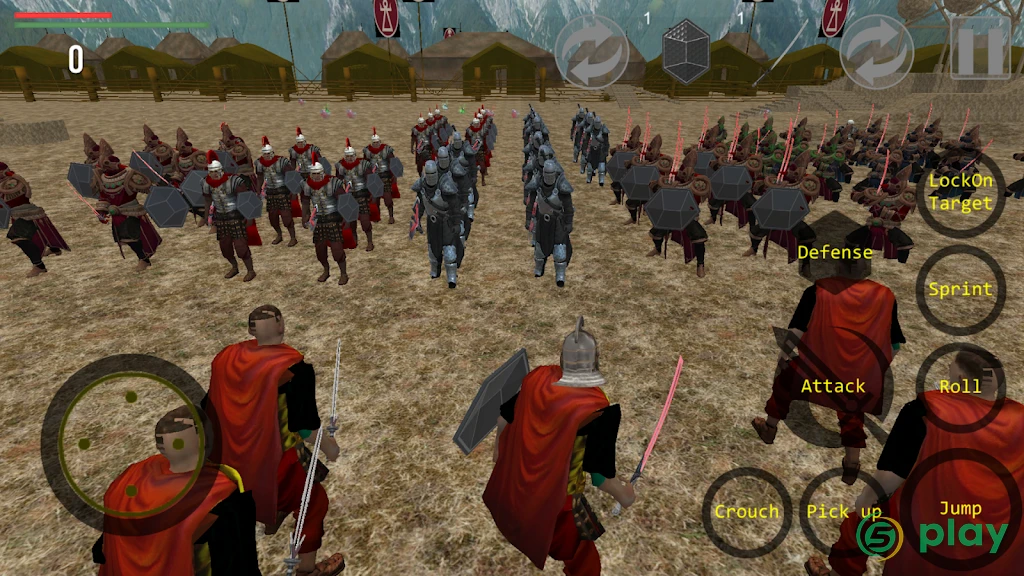 Spartacus Gladiator: Roman Arena Hero Clash — скриншот 2