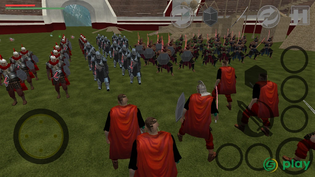 Spartacus Gladiator: Roman Arena Hero Clash — скриншот 3