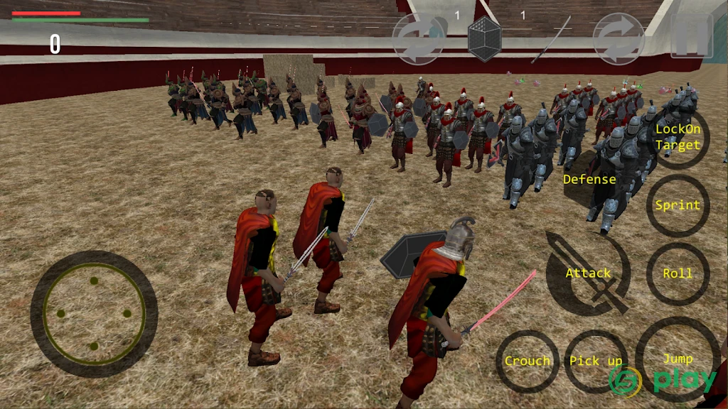 Spartacus Gladiator: Roman Arena Hero Clash — скриншот 5