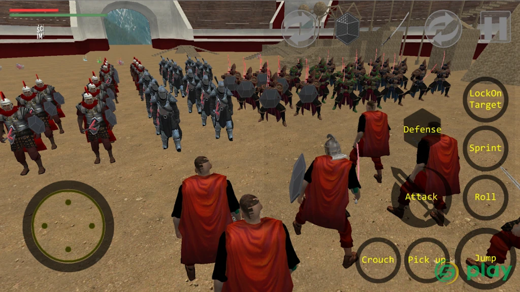 Spartacus Gladiator: Roman Arena Hero Clash — скриншот 6