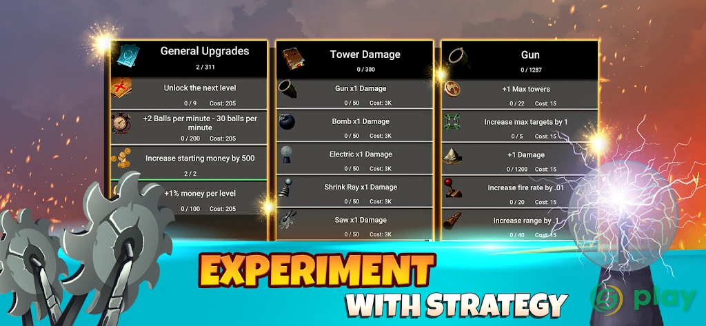 Tower Ball - Incremental Tower Defense — скриншот 6