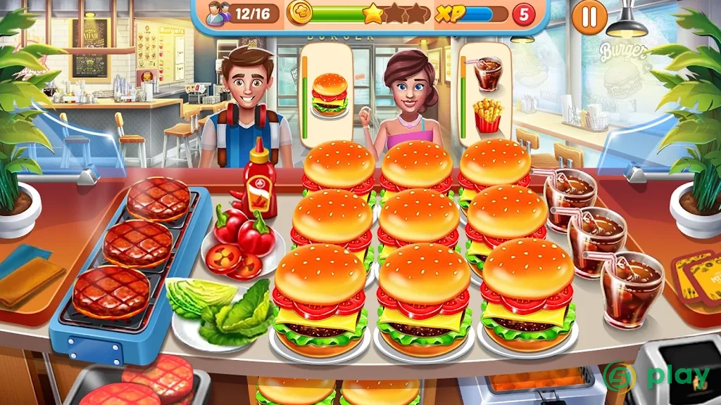 Chef's Life : Crazy Restaurant Kitchen — скриншот 1