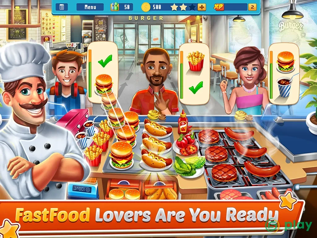 Chef's Life : Crazy Restaurant Kitchen — скриншот 9