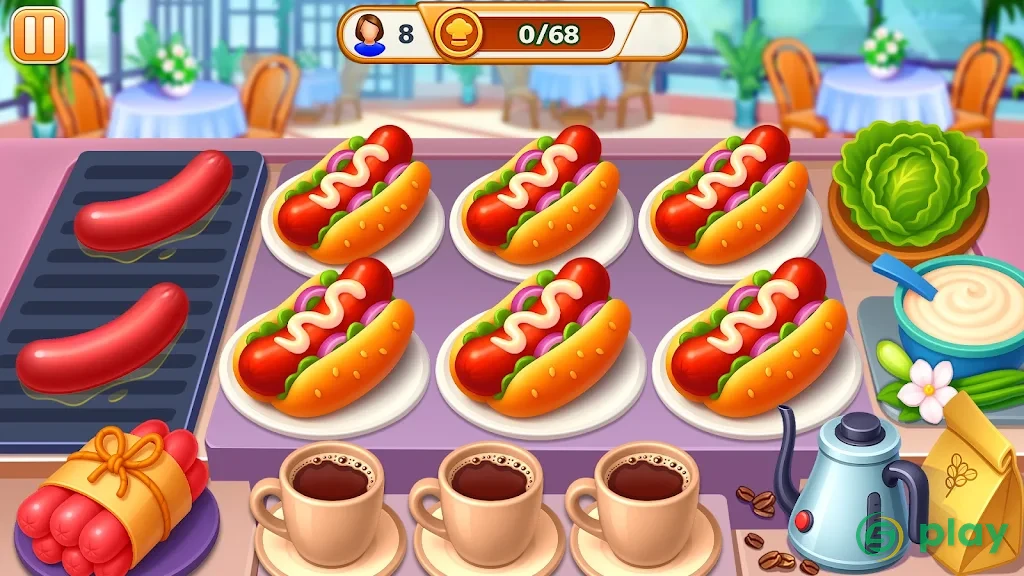 My Cafe Shop - Indian Star Chef Cooking Games 2020 — скриншот 1