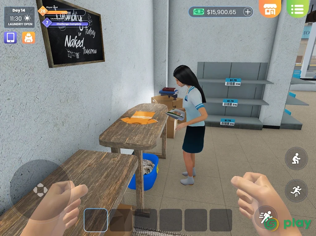 Laundry Store Simulator — скриншот 11
