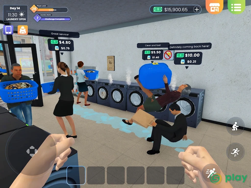 Laundry Store Simulator — скриншот 12