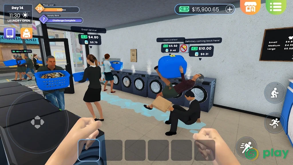 Laundry Store Simulator — скриншот 4